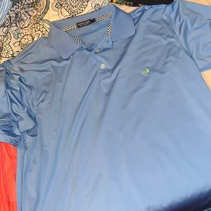Large Southern Marsh sky blue polo